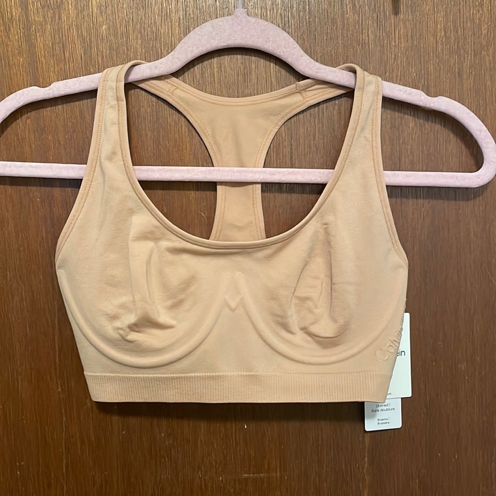 NWT Calvin Klein Unlined Bralette